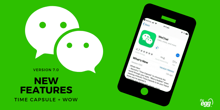WeChat 7.0 launches Time Capsule & Wow features | The Egg ...